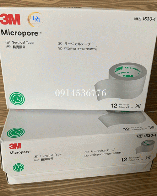 BĂng Keo GiẤy Y TẾ 3m Micropore 1530 1